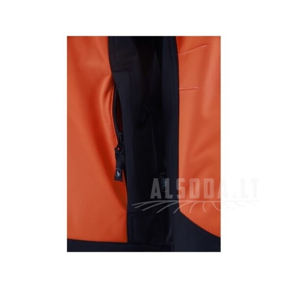 Striukė Fuyu, 3XL dydis, oranžinė/juoda 5 Striukė Fuyu, 3XL dydis, oranžinė/juoda 5