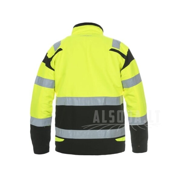 Striukė, geltonai juoda, 4XL dydis, UK:48/EU:64, madinga didelio matomumo linija, Harwich by Hydrowear 2 Striukė, geltonai juoda, 4XL dydis, UK:48/EU:64, madinga didelio matomumo linija, Harwich by Hydrowear 2