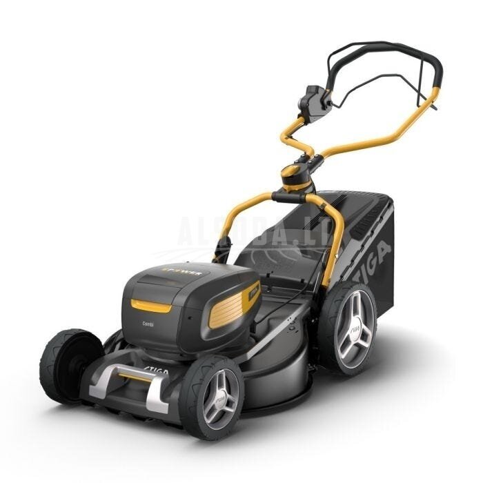 Akumuliatorinė savaeigė vejapjovė - Stiga Combi 753e V Kit (su 450 E-Power 2 x 5,0 Ah akum. ir dvigubu įkrovikliu) 1 Akumuliatorinė savaeigė vejapjovė - Stiga Combi 753e V Kit (su 450 E-Power 2 x 5,0 Ah akum. ir dvigubu įkrovikliu) 1