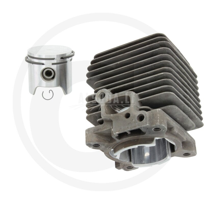 Tinkamas Stihl' cilindrų rinkinys 41400201202 BG45, BG46, BG55, BG65, BG85, BR45C, BT45, HL45, HS45, SH55, MM55, SH85
