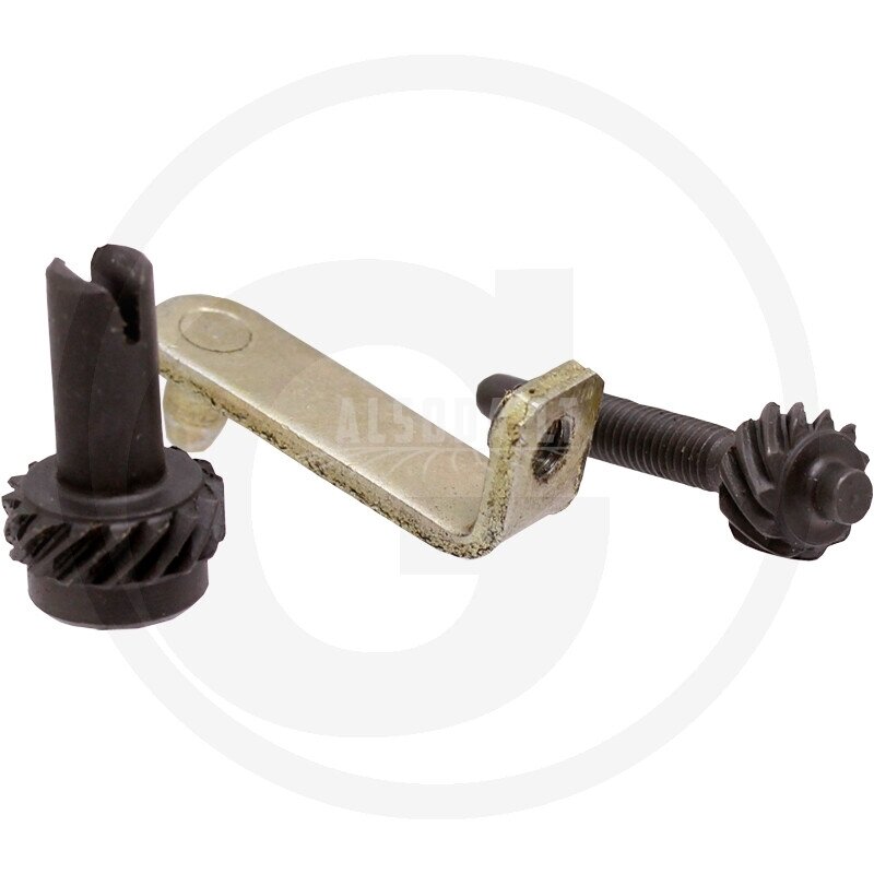 Tinkamas Stihl' grandinės įtempimo varžtas 11230071000 019 T, 021, 023, 025, E 160, HTA 85, MS 171, MS 180 2-MIX, MS 181, MS 190 T, MS 210, MS 211, MS 230, MS 231, MS 241 C, MS 250, MS 251, MSE 160 C-Q, MSE 170 C-Q, MSE 190 C-Q, MSA 160 T