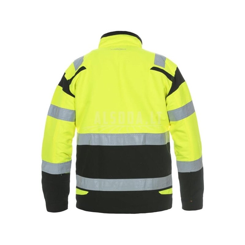 Striukė, geltonai juoda, S dydis, UK:34/EU:48, madinga didelio matomumo linija, Harwich by Hydrowear 2 Striukė, geltonai juoda, S dydis, UK:34/EU:48, madinga didelio matomumo linija, Harwich by Hydrowear 2