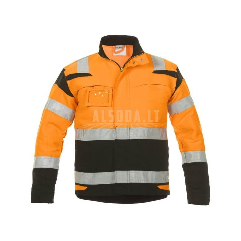 Striukė, oranžinės-juodos spalvos, 2XL dydis, UK:44/EU:60, madinga didelio matomumo linija, Harwich by Hydrowear Striukė, oranžinės-juodos spalvos, 2XL dydis, UK:44/EU:60, madinga didelio matomumo linija, Harwich by Hydrowear