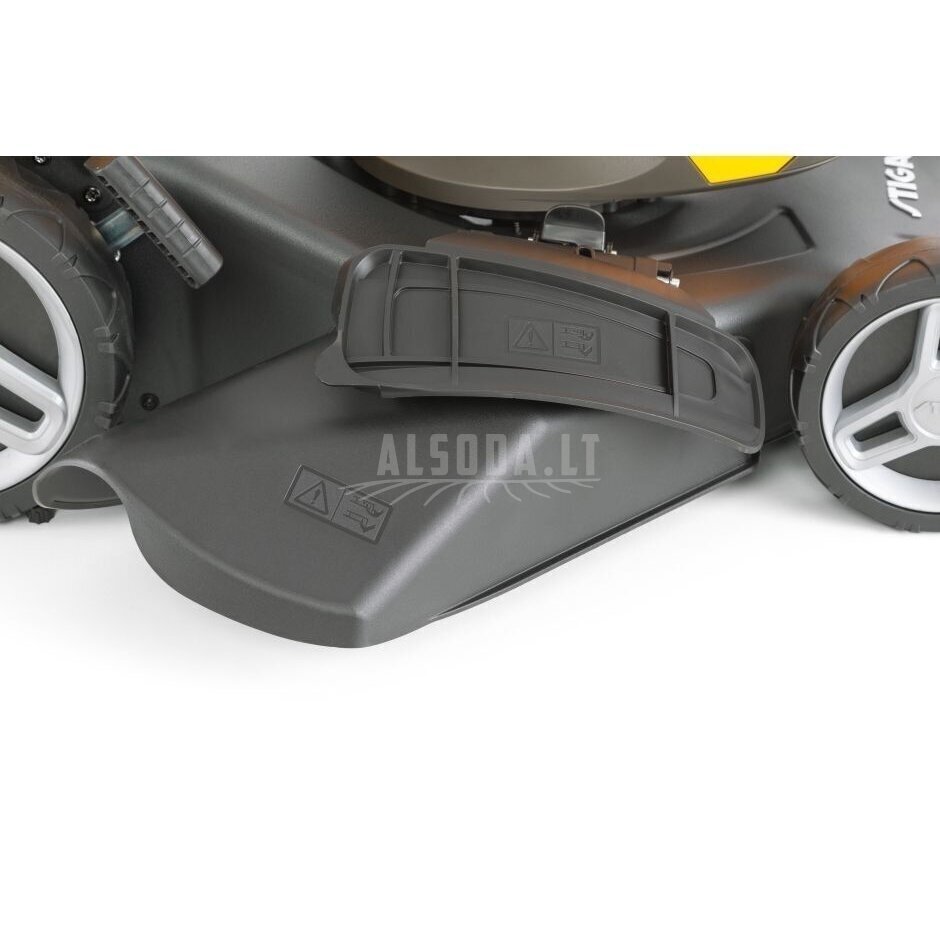 Akumuliatorinė savaeigė vejapjovė - Stiga Combi 753e V Kit (su 450 E-Power 2 x 5,0 Ah akum. ir dvigubu įkrovikliu) 9 Akumuliatorinė savaeigė vejapjovė - Stiga Combi 753e V Kit (su 450 E-Power 2 x 5,0 Ah akum. ir dvigubu įkrovikliu) 9