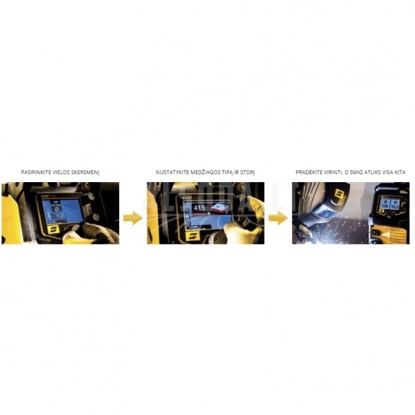 Suvirinimo pusautomatis ESAB Rebel EMP 215ic 6