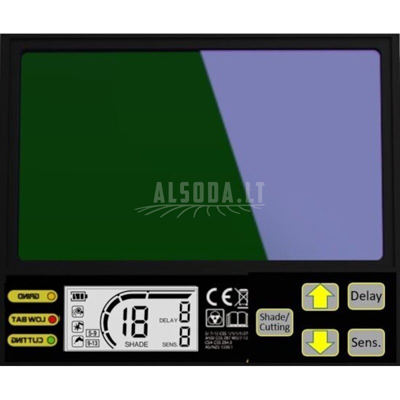 Suvirinimo kaukė ESAB Savage A50 Lux 2 Suvirinimo kaukė ESAB Savage A50 Lux 2