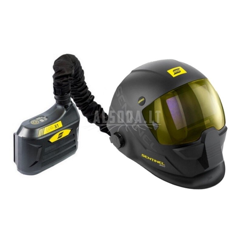 Suvirinimo kaukė ESAB Sentinel A60 Air su filtru EPR-X1 1 Suvirinimo kaukė ESAB Sentinel A60 Air su filtru EPR-X1 1