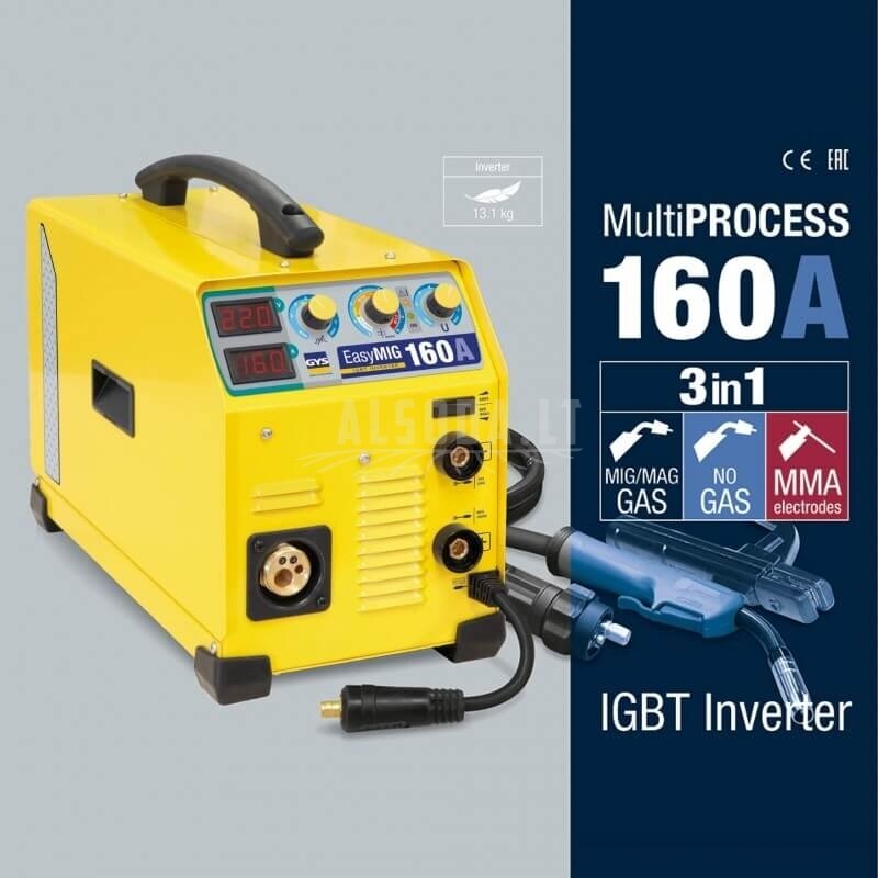Suvirinimo pusautomatis GYS EasyMig 160 1 Suvirinimo pusautomatis GYS EasyMig 160 1
