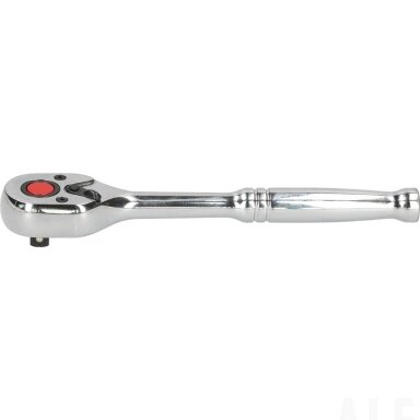 Terkšlė 1/4"  CHROME. 72 dantų, su metaline rankena, KS Tools