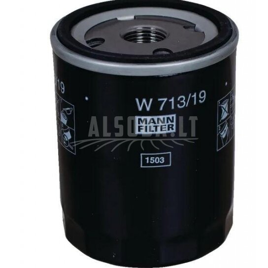 Tepalo filtras Mann filter W 713/19 Tepalo filtras Mann filter W 713/19