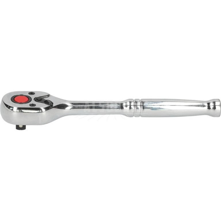 Terkšlė 1/4"  CHROME. 72 dantų, su metaline rankena, KS Tools