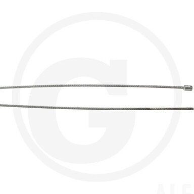 Trosas su cilindru 1,20 mm x 2500 mm. Skersmuo 3,00 mm Ø x 3,00 mm