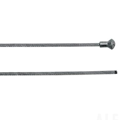 Trosas su galu kulkos 1,80 mm x 1900 mm. Kulkos jungtis maks. Ø/min. Ø x ilgis (mm): 6 / 3,5 x 9