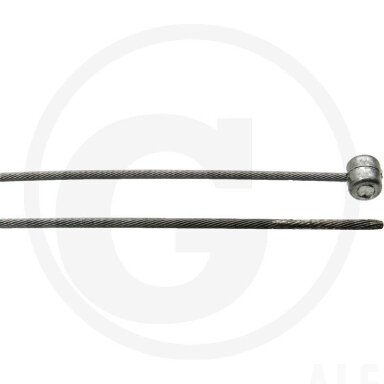 Trosas su statiniu cilindru 1,50 mm x 2500 mm. Skersmuo 6,00 mm Ø x aukštis 5,50 mm