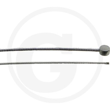 Trosas su statiniu cilindru 1,60 mm x 3000 mm. Skersmuo 6,00 mm Ø x aukštis 3,00 mm