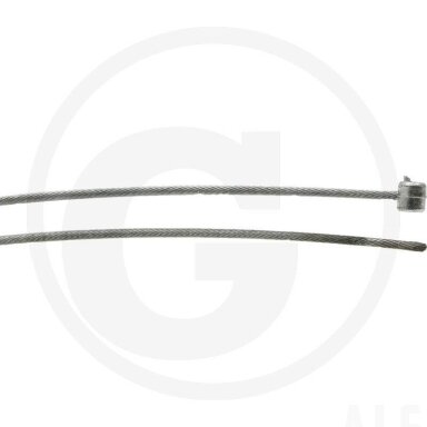 Trosas su statiniu cilindru 2,50 mm x 2500 mm. Skersmuo 7,80 mm Ø x aukštis 8,10 mm
