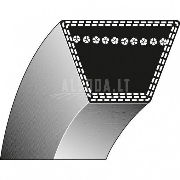 Trapecinis diržas John Deere 9,50x960mm Li, 9,50x995mm La