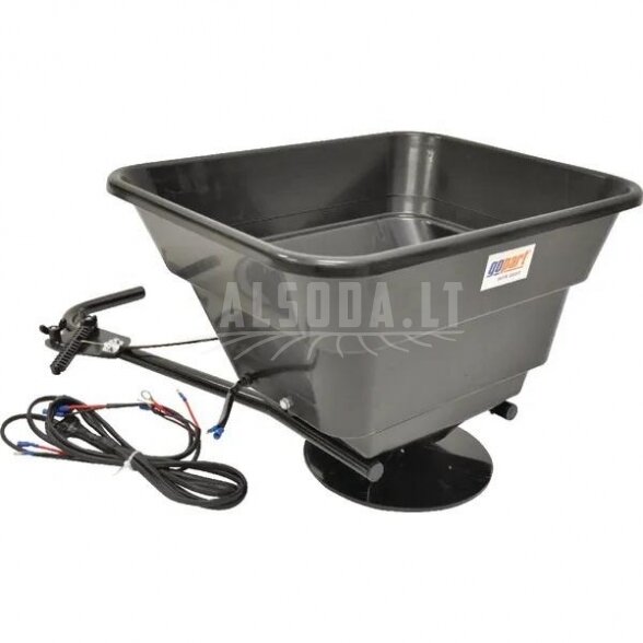 Trąšų barstytuvas 43.5 l GoPart prie keturačio Trąšų barstytuvas 43.5 l GoPart prie keturačio