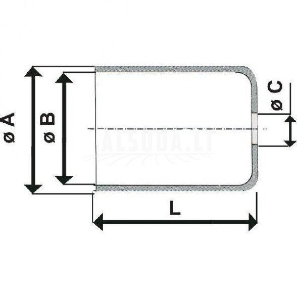 Troselio terminalas 14×8 1
