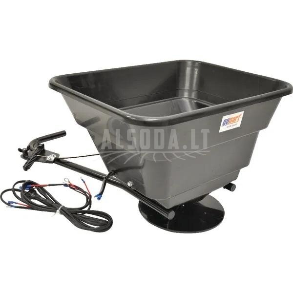 Trąšų barstytuvas 43.5 l GoPart prie keturačio Trąšų barstytuvas 43.5 l GoPart prie keturačio