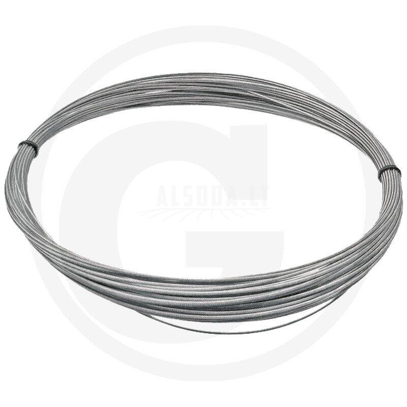 Trosas 1,25 mm x 1 metras Trosas 1,25 mm x 1 metras