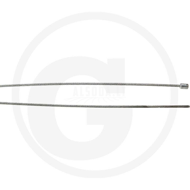 Trosas su cilindru 1,20 mm x 2500 mm. Skersmuo 3,00 mm Ø x 3,00 mm Trosas su cilindru 1,20 mm x 2500 mm. Skersmuo 3,00 mm Ø x 3,00 mm
