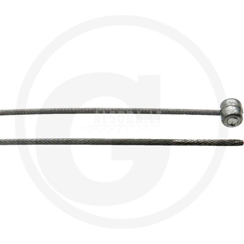 Trosas su statiniu cilindru 1,50 mm x 2500 mm. Skersmuo 6,00 mm Ø x aukštis 5,50 mm Trosas su statiniu cilindru 1,50 mm x 2500 mm. Skersmuo 6,00 mm Ø x aukštis 5,50 mm