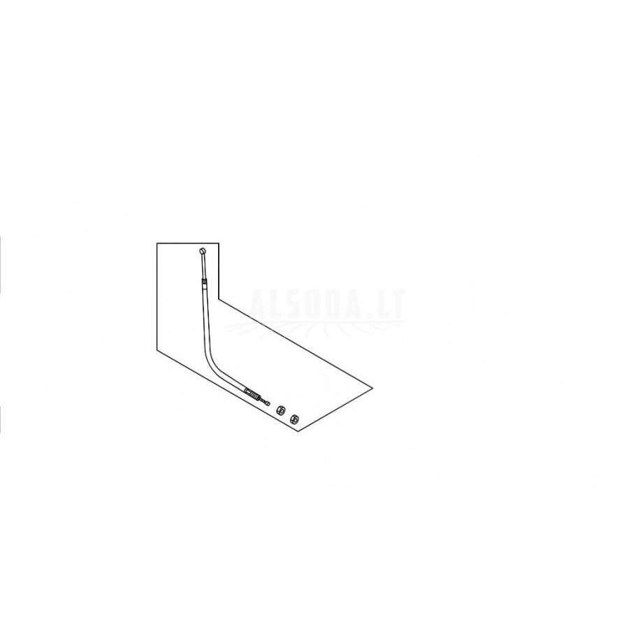 Trosas gazo po SN 37005221 SRM-420TES/U SRM-420TES/U, ECHO Trosas gazo po SN 37005221 SRM-420TES/U SRM-420TES/U, ECHO