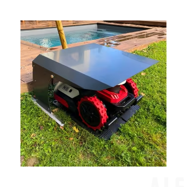 Universalus vejos roboto garažas ''Möbius Garage'', tinkamas beveik visiems robotams