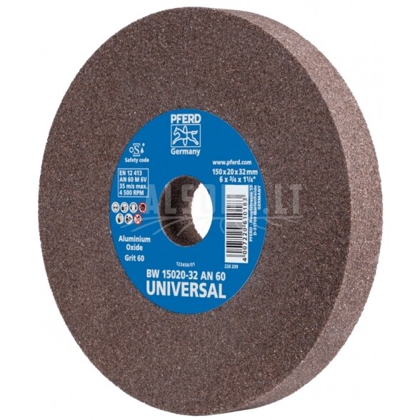 Universalus galandimo diskas PFERD BW 20020-32 AN24