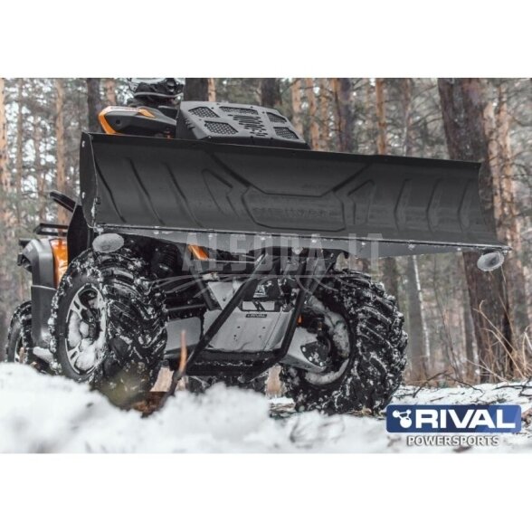 Universalus sniego peilio komplektas 1500mm RIVAL 2444.0164.1.B 2