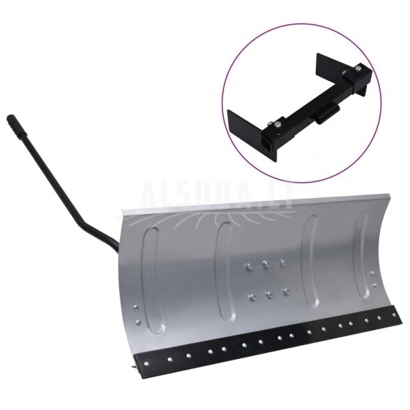 Universalus sniego peilis sodo traktoriukams 100cm su adapteriu 1 Universalus sniego peilis sodo traktoriukams 100cm su adapteriu 1