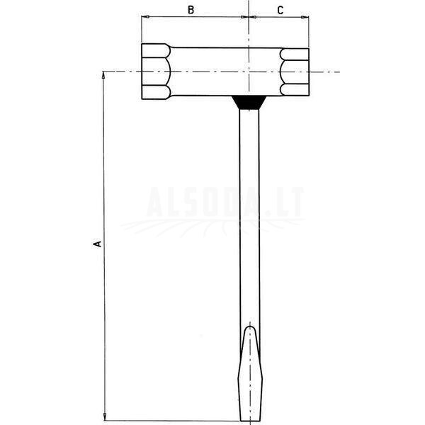 Uždegimo žvakių veržliaraktis 1 Uždegimo žvakių veržliaraktis 1