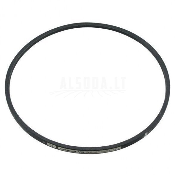 V Formos Diržas 0039-226 ,Vidinis ilgis:, 800 mm ,Plotis :, 10 mm ,Tinka modeliams:, 2.53BA 2004