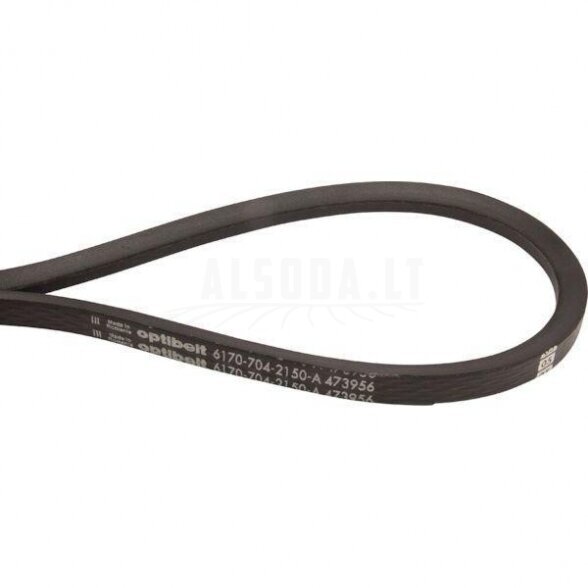 V Formos Diržas 6170 704 2150 ,Tinka modeliams:, MT 5112.1 Z, MT 6112.1 C, MT 6112.1 ZL, MT 6127.1 ZL