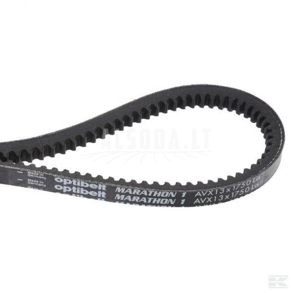 V formos diržas AVX 13×1750 Optibelt AVX131750 V formos diržas AVX 13×1750 Optibelt AVX131750