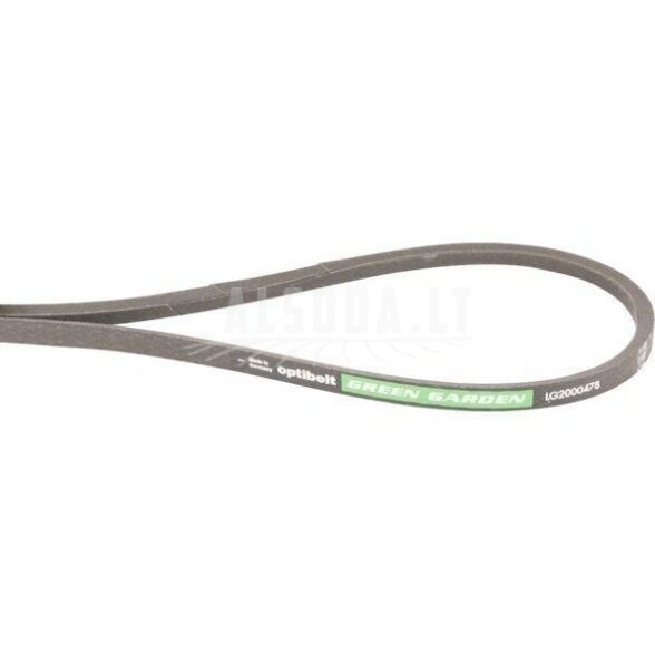 V Formos diržas. Išorės ilgis:,1473 mm,Plotis:,12.7 mm