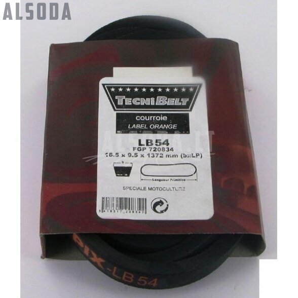 V Formos diržas LB54 Mitsuboshi. Išorės ilgis:,1,404.6 mm,Plotis:,17 mm 1 V Formos diržas LB54 Mitsuboshi. Išorės ilgis:,1,404.6 mm,Plotis:,17 mm 1