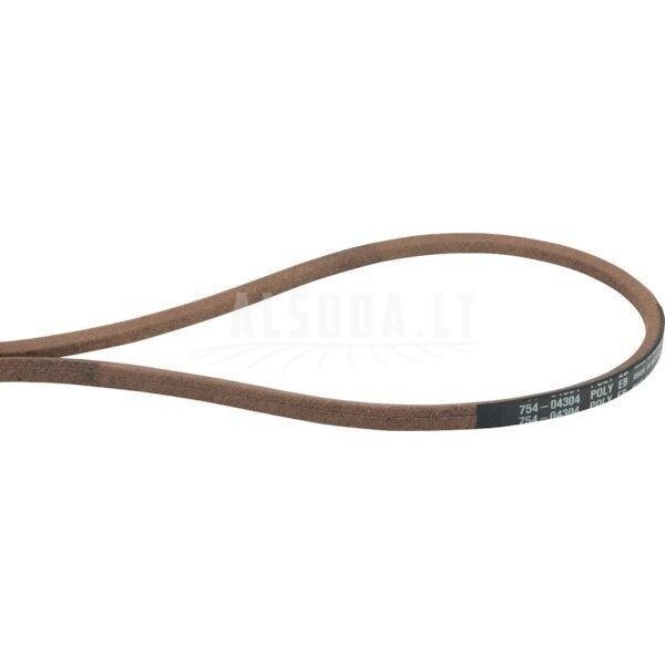 V formos diržas MTD 754-04304 V formos diržas MTD 754-04304