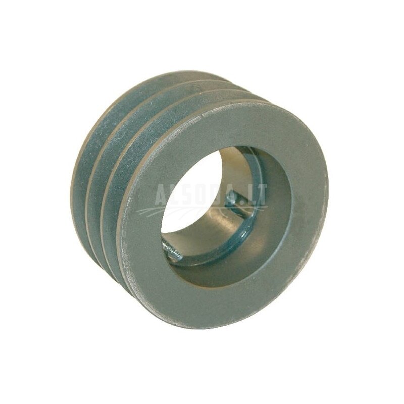 V formos diržo skriemulys, 3 griovelių A arba SPA, Ø 145,50 mm, skirtas kūginei fiksavimo įvorei 2517 Kramp V formos diržo skriemulys, 3 griovelių A arba SPA, Ø 145,50 mm, skirtas kūginei fiksavimo įvorei 2517 Kramp