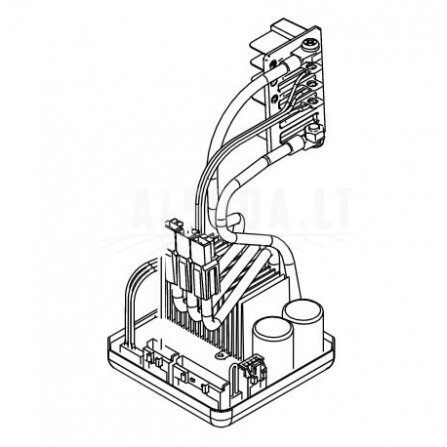 Valdymo plokštė DPB-2600, ECHO