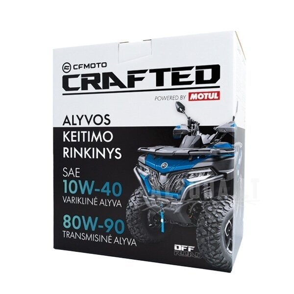 Variklio ir transmisinės alyvos keitimo rinkinys CFMOTO ATV/UTV/SSV 450-625 Variklio ir transmisinės alyvos keitimo rinkinys CFMOTO ATV/UTV/SSV 450-625