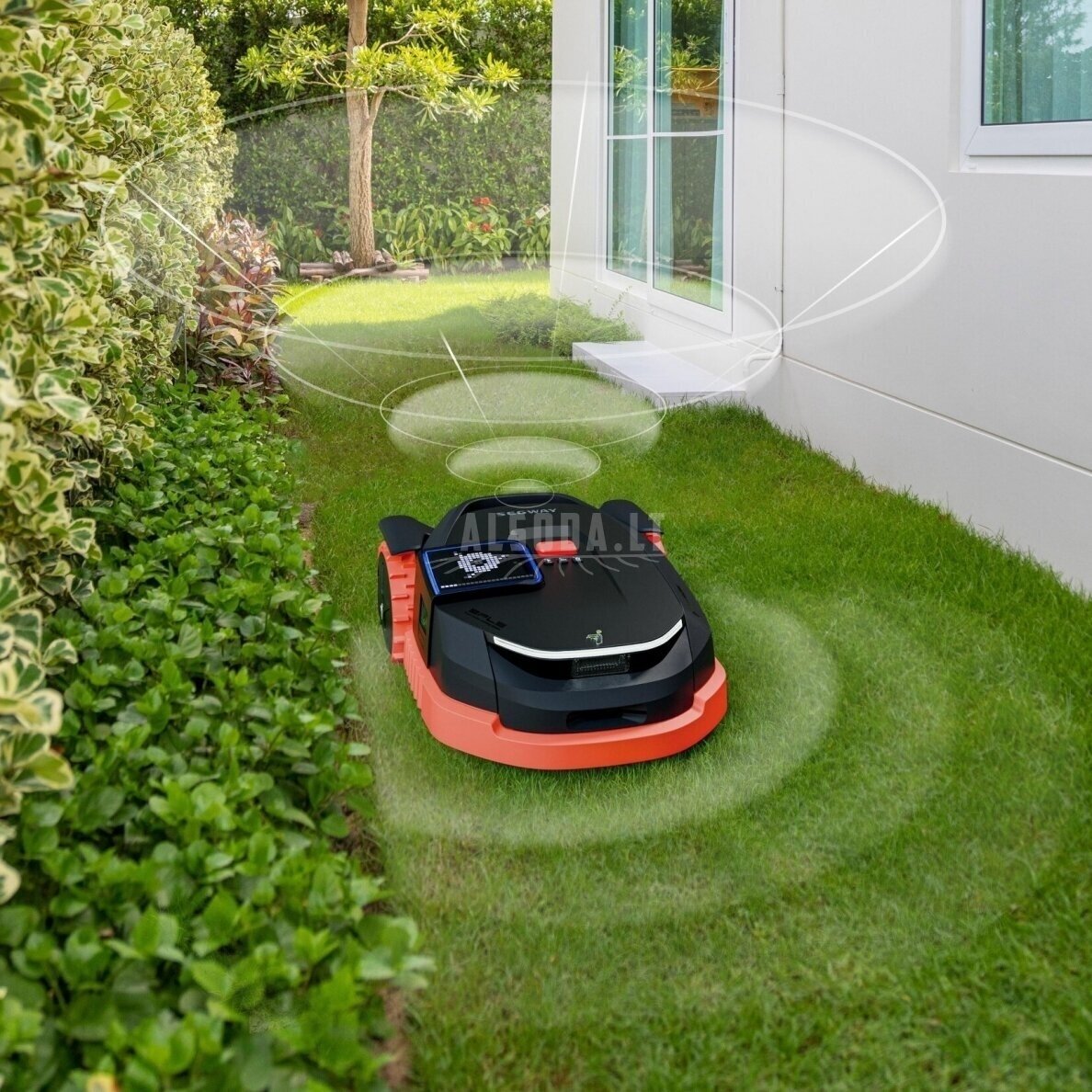 Vejos robotas belaidis SEGWAY Navimow X390E (be perimetro kabelio) 9 Vejos robotas belaidis SEGWAY Navimow X390E (be perimetro kabelio) 9