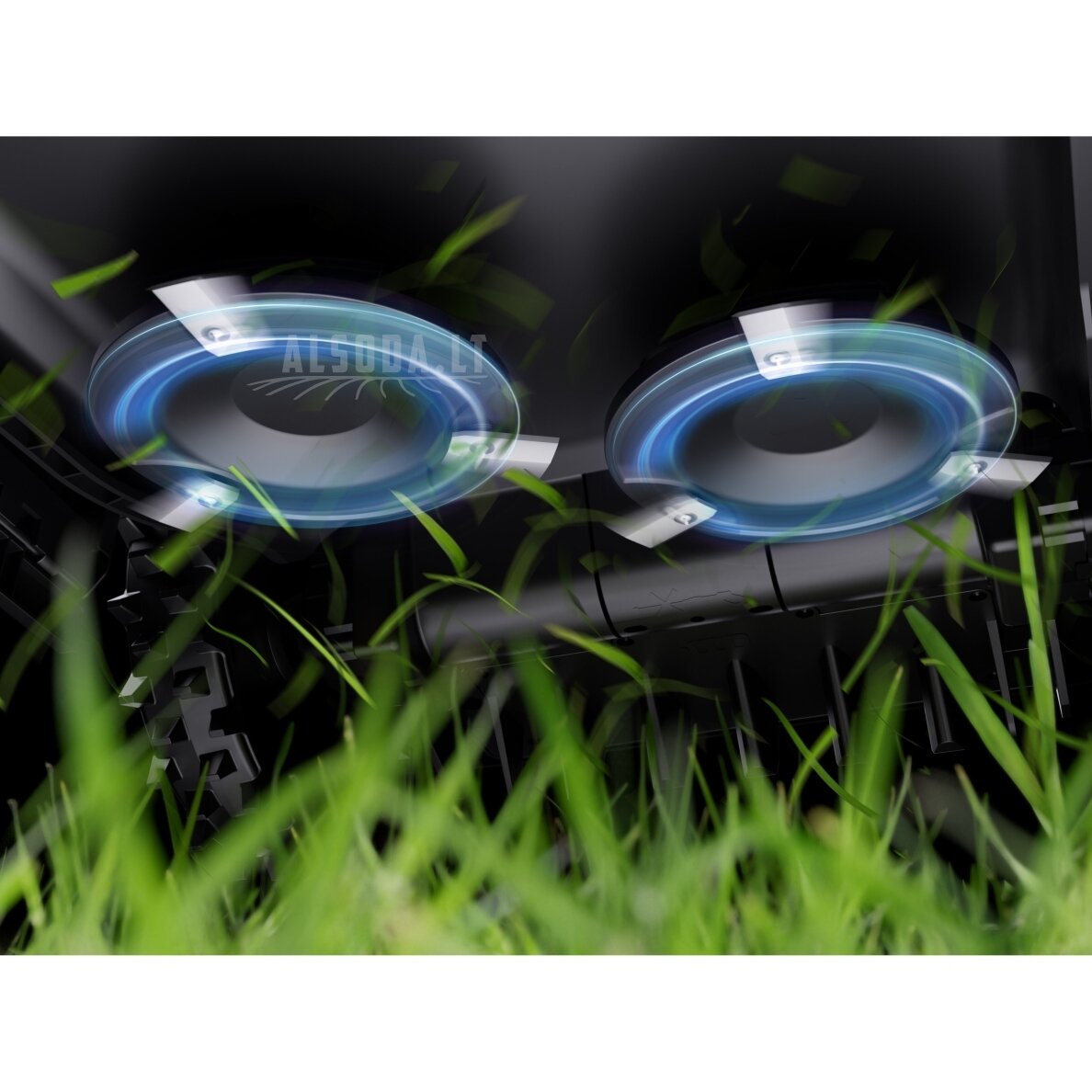 Belaidis Ecovacs GOAT A1600 LiDAR PRO vejos robotas su trimeriu, 16 arų 9 Belaidis Ecovacs GOAT A1600 LiDAR PRO vejos robotas su trimeriu, 16 arų 9