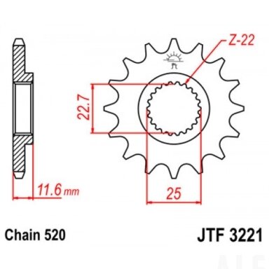 Vedamoji žvaigždė JTF3221.13