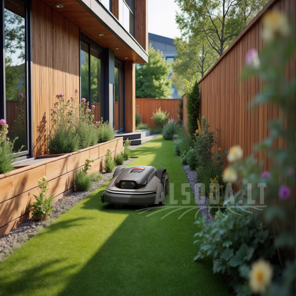 Vejos robotas Roborock RockMow S108 6