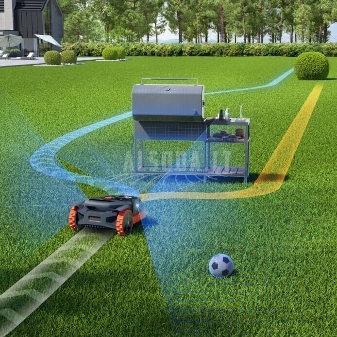 Vejos robotas belaidis SEGWAY Navimow X390E (be perimetro kabelio) 8