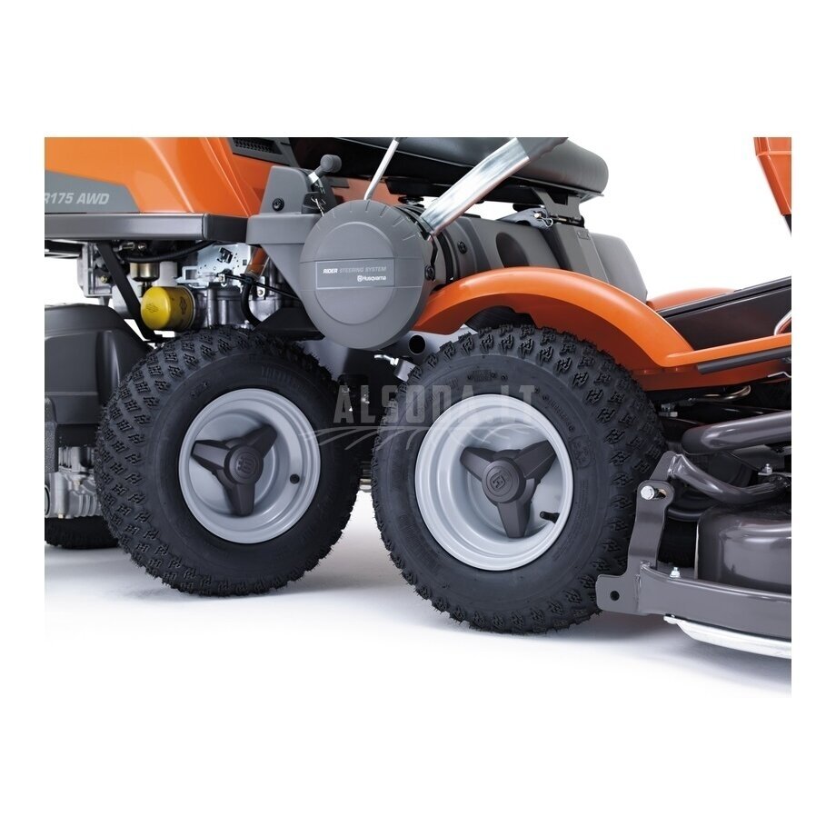 Vejos traktorius Rider Husqvarna P 520DX 6
