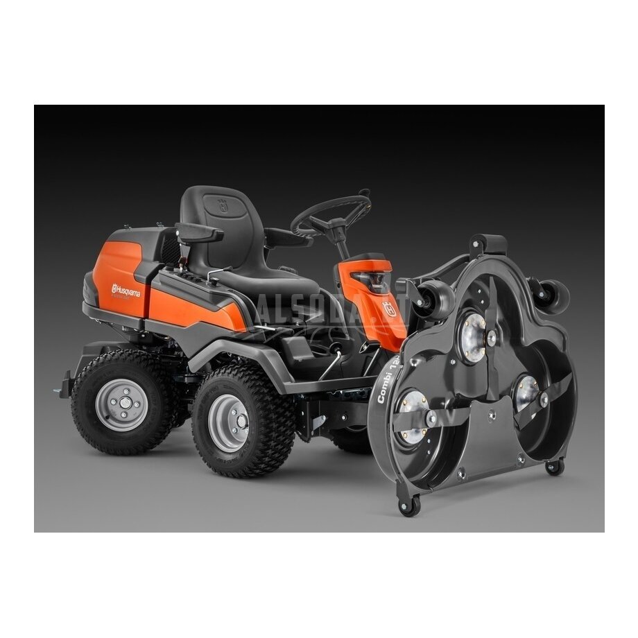 Vejos traktorius Rider Husqvarna R 418TsX AWD 1