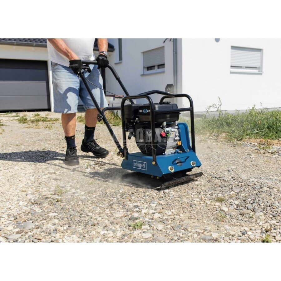 Vibroplokštė HP1200S, 15KN, 60kg, Scheppach 1 Vibroplokštė HP1200S, 15KN, 60kg, Scheppach 1